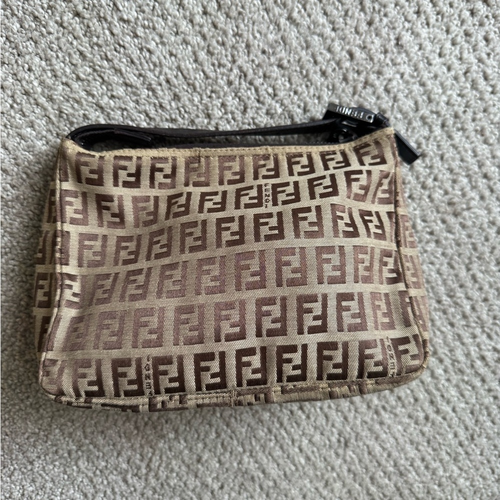 Vintage Fendi Zucchino Mini Pochette - Picture 3 of 11